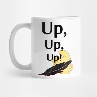 Up, Up, Up! (Feather & Hat) Mug